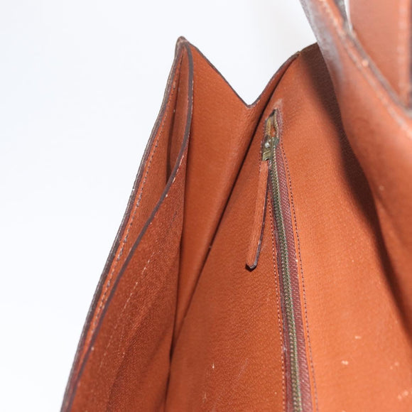 LOUIS VUITTON Monogram Posh Ministor Briefcase M53445 LV Auth BA9117