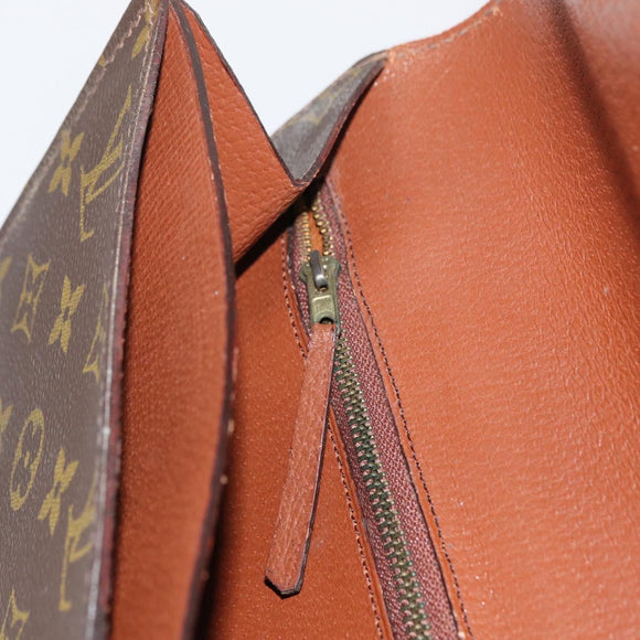 LOUIS VUITTON Monogram Posh Ministor Briefcase M53445 LV Auth BA9117