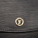 LOUIS VUITTON Epi Montaigne 27 Clutch Bag Black M52652 LV Auth BA9119-8
