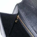 LOUIS VUITTON Epi Montaigne 27 Clutch Bag Black M52652 LV Auth BA9119-20