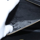 LOUIS VUITTON Epi Montaigne 27 Clutch Bag Black M52652 LV Auth BA9119-11
