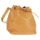 LOUIS VUITTON Epi Petit Noe Shoulder Bag Yellow M44109 LV Auth BA9123-1