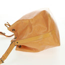 LOUIS VUITTON Epi Petit Noe Shoulder Bag Yellow M44109 LV Auth BA9123-3