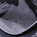 BALLY Chain Shoulder Bag Leather Black Gold Auth BA9129-12