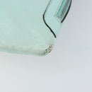 Gianni Versace Shoulder Bag Leather Peppermint Silver Auth BA9132-9