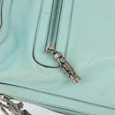 Gianni Versace Shoulder Bag Leather Peppermint Silver Auth BA9132-17