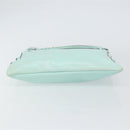 Gianni Versace Shoulder Bag Leather Peppermint Silver Auth BA9132-5