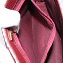 BURBERRY Nova Check Shoulder Bag Canvas Beige Gold Auth BA9136-20