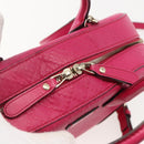 GUCCI Hand Bag Leather 2way Pink Gold 354224 Auth BA9138-16