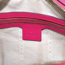 GUCCI Hand Bag Leather 2way Pink Gold 354224 Auth BA9138-18