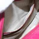 GUCCI Hand Bag Leather 2way Pink Gold 354224 Auth BA9138-25