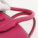 GUCCI Hand Bag Leather 2way Pink Gold 354224 Auth BA9138-8