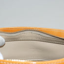 LOUIS VUITTON Monogram Vernis Houston Hand Bag Jaune M91121 LV Auth BA914-19