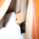 LOUIS VUITTON Monogram Vernis Houston Hand Bag Jaune M91121 LV Auth BA914-12