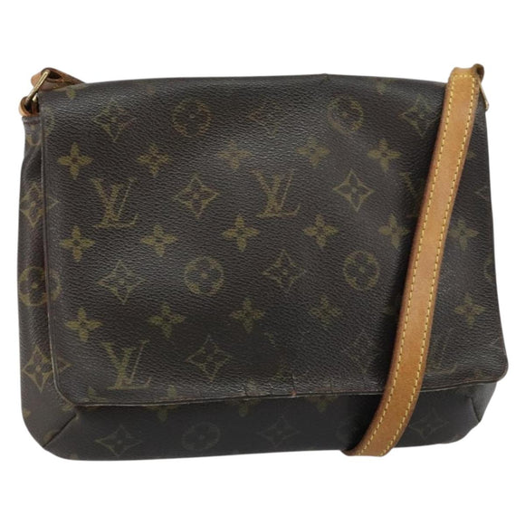 LOUIS VUITTON Monogram Musette Tango Long Strap Shoulder Bag M51388 Auth BA9143