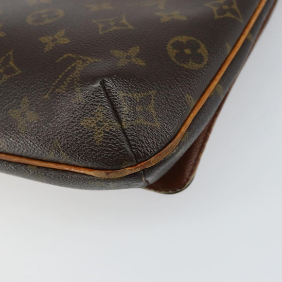 LOUIS VUITTON Monogram Musette Tango Long Strap Shoulder Bag M51388 Auth BA9143