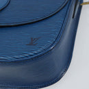 LOUIS VUITTON Epi Saint Cloud GM Shoulder Bag Toledo Blue M52195 LV Auth BA9150-10