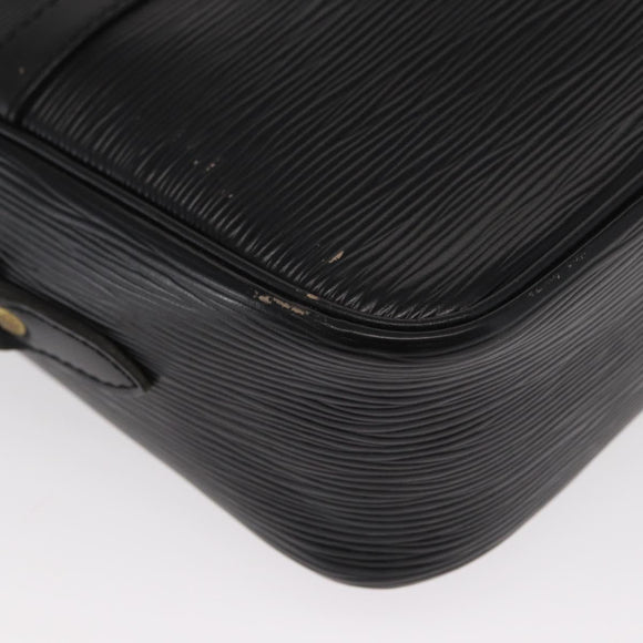 LOUIS VUITTON Epi Trocadero 27 Shoulder Bag Black M52312 LV Auth BA9151
