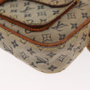 LOUIS VUITTON Monogram Mini Juliet MM Shoulder Bag Blue M92004 LV Auth BA9153-11