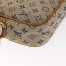 LOUIS VUITTON Monogram Mini Juliet MM Shoulder Bag Blue M92004 LV Auth BA9153-12