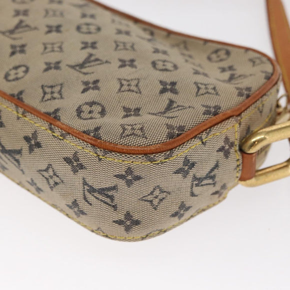 LOUIS VUITTON Monogram Mini Juliet MM Shoulder Bag Blue M92004 LV Auth BA9153