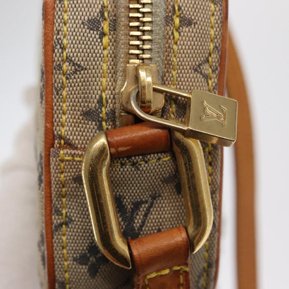 LOUIS VUITTON Monogram Mini Juliet MM Shoulder Bag Blue M92004 LV Auth BA9153