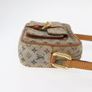 LOUIS VUITTON Monogram Mini Juliet MM Shoulder Bag Blue M92004 LV Auth BA9153-4