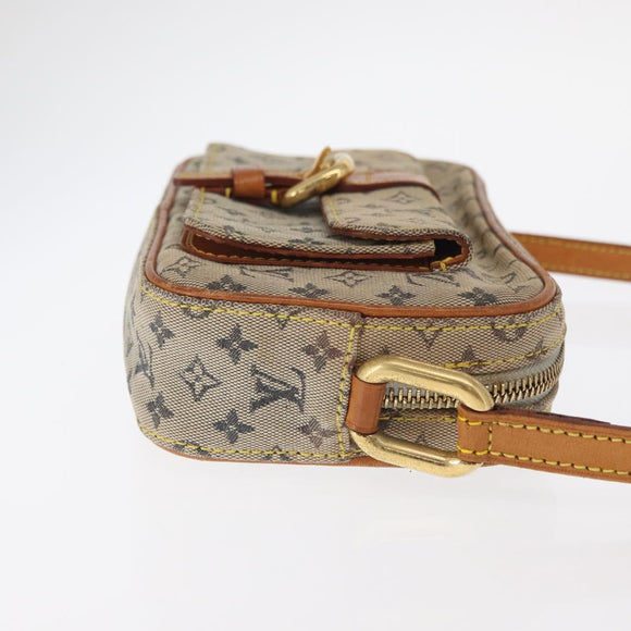 LOUIS VUITTON Monogram Mini Juliet MM Shoulder Bag Blue M92004 LV Auth BA9153