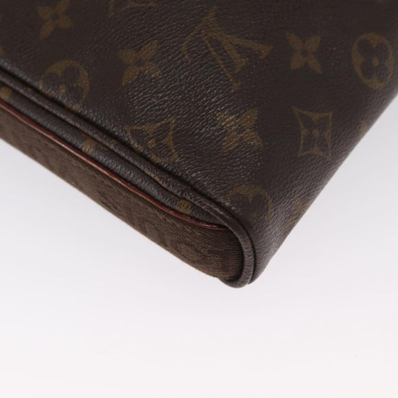 LOUIS VUITTON Monogram Schultertasche LV Auth BA9154