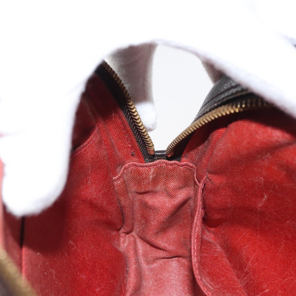 LOUIS VUITTON Damier Ebene Trousse Toilette 25 Clutch Bag N47624 LV Auth BA9155