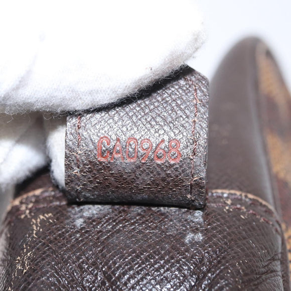 LOUIS VUITTON Damier Ebene Trousse Toilette 25 Clutch Bag N47624 LV Auth BA9155