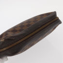LOUIS VUITTON Damier Ebene Trousse Toilette 25 Clutch Bag N47624 LV Auth BA9155-6