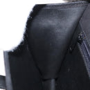 Chloe Chain Shoulder Bag Suede Black Gold Auth BA9157-19