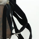 PRADA Backpack Nylon Gray Silver Auth BA9159-11