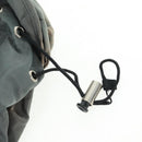 PRADA Backpack Nylon Gray Silver Auth BA9159-23