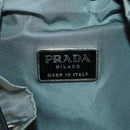 PRADA Backpack Nylon Gray Silver Auth BA9159-24