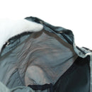 PRADA Backpack Nylon Gray Silver Auth BA9159-27