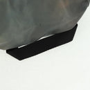 PRADA Backpack Nylon Gray Silver Auth BA9159-7