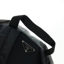 PRADA Backpack Nylon Gray Silver Auth BA9159-8