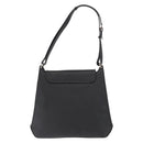 Salvatore Ferragamo Vala Shoulder Bag Leather Black Gold Auth BA9162-2