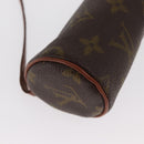 LOUIS VUITTON Monogram Papillon Pouch LV Auth BA9163-9