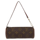 LOUIS VUITTON Monogram Papillon Pouch LV Auth BA9163-13