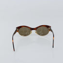 CHANEL Sunglasses plastic Brown CC Auth BA9164-3