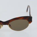CHANEL Sunglasses plastic Brown CC Auth BA9164-7