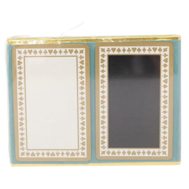 TIFFANY&Co. Playing Cards Turquoise Blue Auth BA9165 - 0