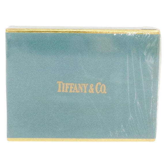 TIFFANY&Co. Playing Cards Turquoise Blue Auth BA9165