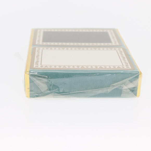 TIFFANY&Co. Playing Cards Turquoise Blue Auth BA9165