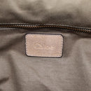 Chloe Elsie Hand Bag Leather 2way Beige Gold Auth BA9166-17