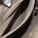 Chloe Elsie Hand Bag Leather 2way Beige Gold Auth BA9166-22