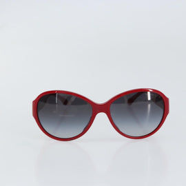 CHANEL Sunglasses plastic Red CC Auth BA9167 - 0